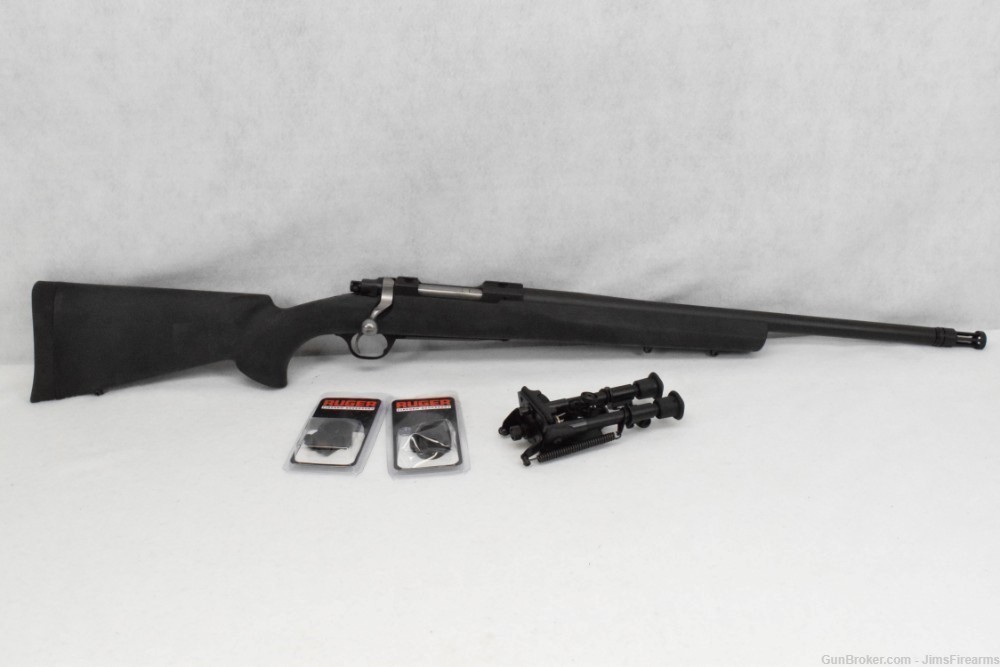 NEW IN BOX - RUGER HAWKEYE 77 TACTICAL 20" THD BARREL - 308WIN-img-0