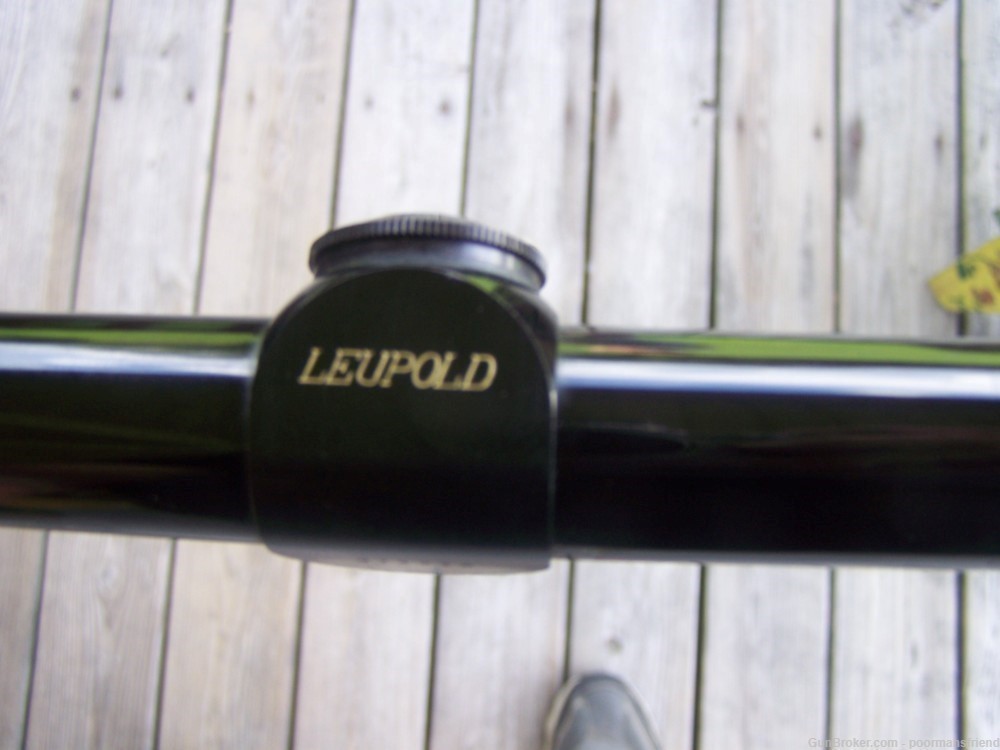 Leupold 12x40mm A.O. Varmint Rifle Scope Gloss Pre 1974-img-1