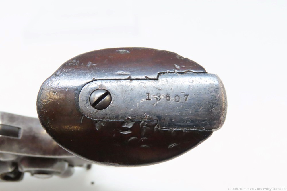 Pre-CIVIL WAR Antique COLT Model 1855 ROOT Side-Hammer POCKET Revolver .31 -img-10