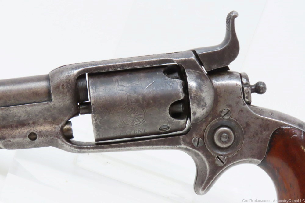 Pre-CIVIL WAR Antique COLT Model 1855 ROOT Side-Hammer POCKET Revolver .31 -img-15
