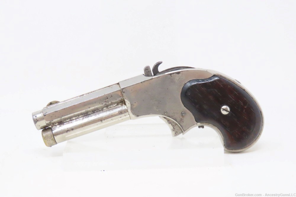 Scarce NON-ENGRAVED Antique REMINGTON-RIDER .32 Cal. XSRF MAGAZINE Pistol  -img-1