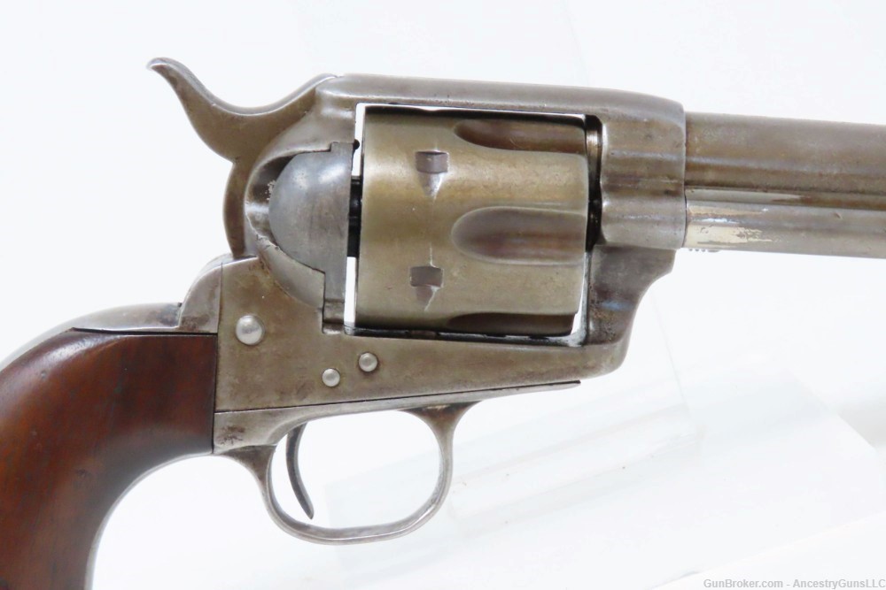 LETTERED 1882 COLT FRONTIER SIX-SHOOTER .44-40 WCF SAA Revolver 7 ½ Antique-img-17