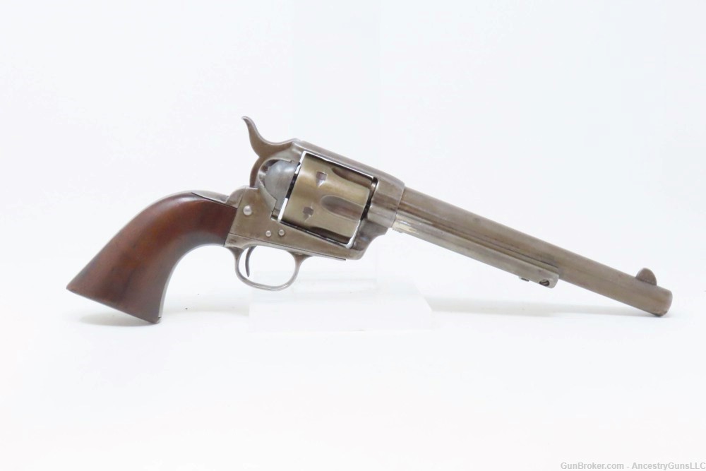 LETTERED 1882 COLT FRONTIER SIX-SHOOTER .44-40 WCF SAA Revolver 7 ½ Antique-img-15