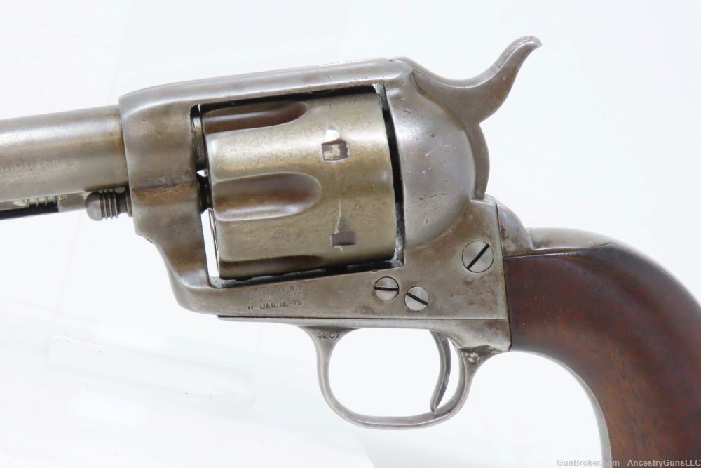 LETTERED 1882 COLT FRONTIER SIX-SHOOTER .44-40 WCF SAA Revolver 7 ½ Antique-img-4
