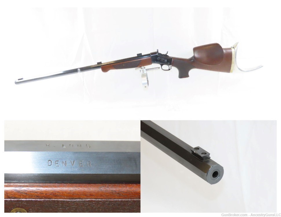 RON LONG of DENVER CUSTOM Rolling Block Rifle .32-40 BALLARD Remington BPCR-img-0