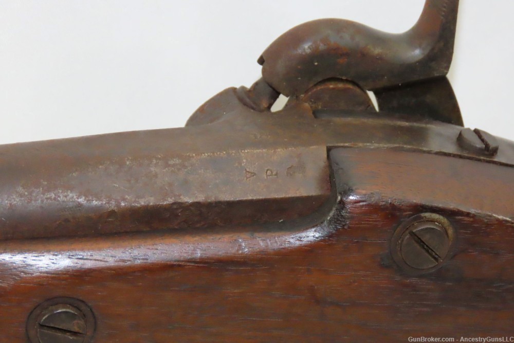 Scarce CIVIL WAR Antique U.S. HARPERS FERRY ARSENAL Model 1855 Rifle-MUSKET-img-13
