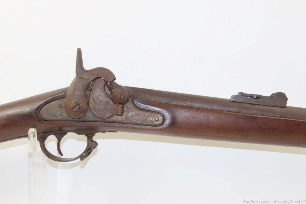 Scarce CIVIL WAR Antique U.S. HARPERS FERRY ARSENAL Model 1855 Rifle-MUSKET-img-3