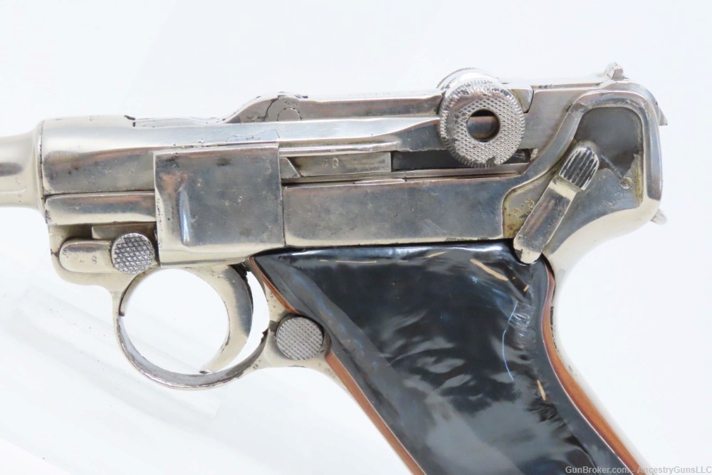 WORLD WAR 2 German MAUSER s/42 Code “1936” Date Luger P.08 Pistol WWII  C&R-img-8