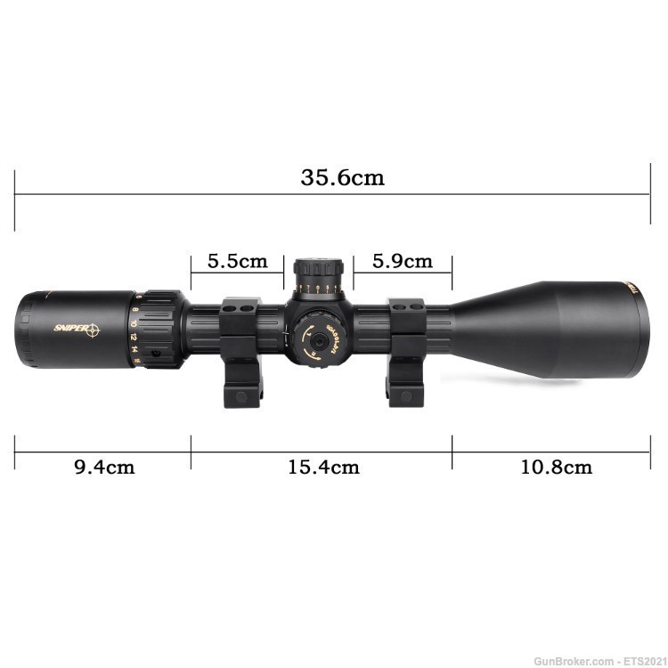 NT3-18X50SAL Riflescope SFP R/G/B Illuminated Rangefinder Reticle-img-6