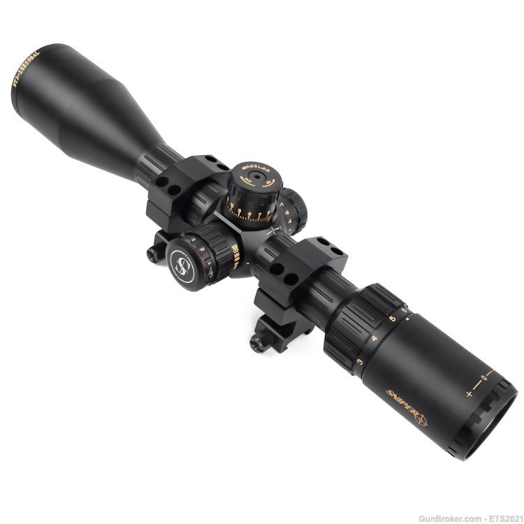 NT3-18X50SAL Riflescope SFP R/G/B Illuminated Rangefinder Reticle-img-2