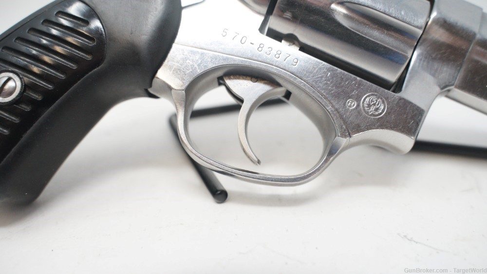 RUGER SP101 .357 MAG STAINLESS FIXED SIGHTS DOUBLE ACTION 5 ROUND (19235)-img-3