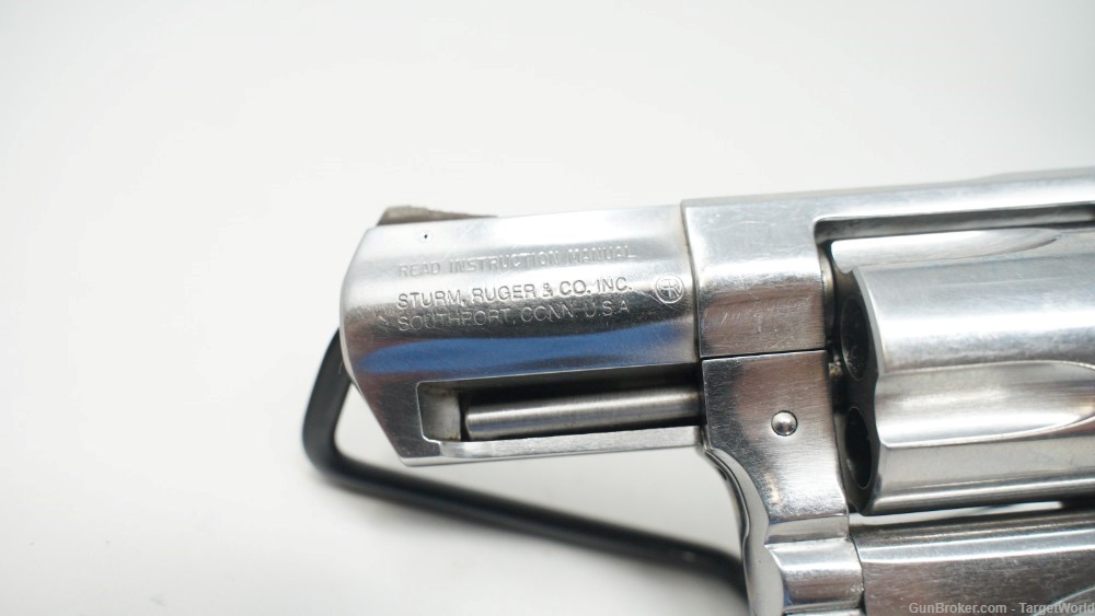 RUGER SP101 .357 MAG STAINLESS FIXED SIGHTS DOUBLE ACTION 5 ROUND (19235)-img-13