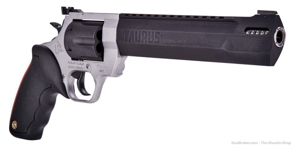 Taurus RAGING HUNTER Revolver 44 MAG 8-3/8" PORTED 2-TONE 44MAG Deluxe Case-img-0