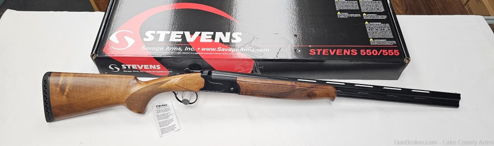 Stevens Savage 555 Compact 410GA Over/Under Shotgun 24" BBL 22156-img-0