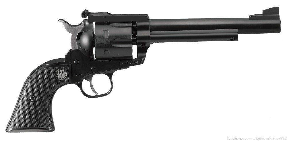 Ruger New in Box Blackhawk .357 Magnum Blued Stainless Revolver 6.5" Bbl-img-0