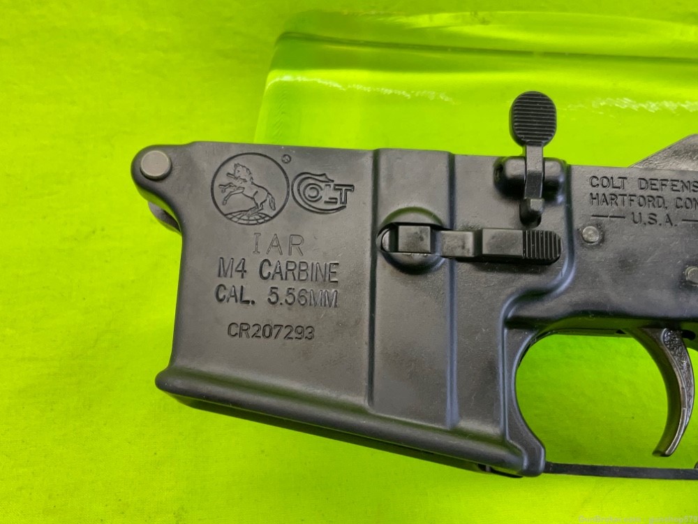 RARE Colt Overrun Factory OEM Mexican Contract M4 IAR 6940 5.56 S.D.N KAC-img-1