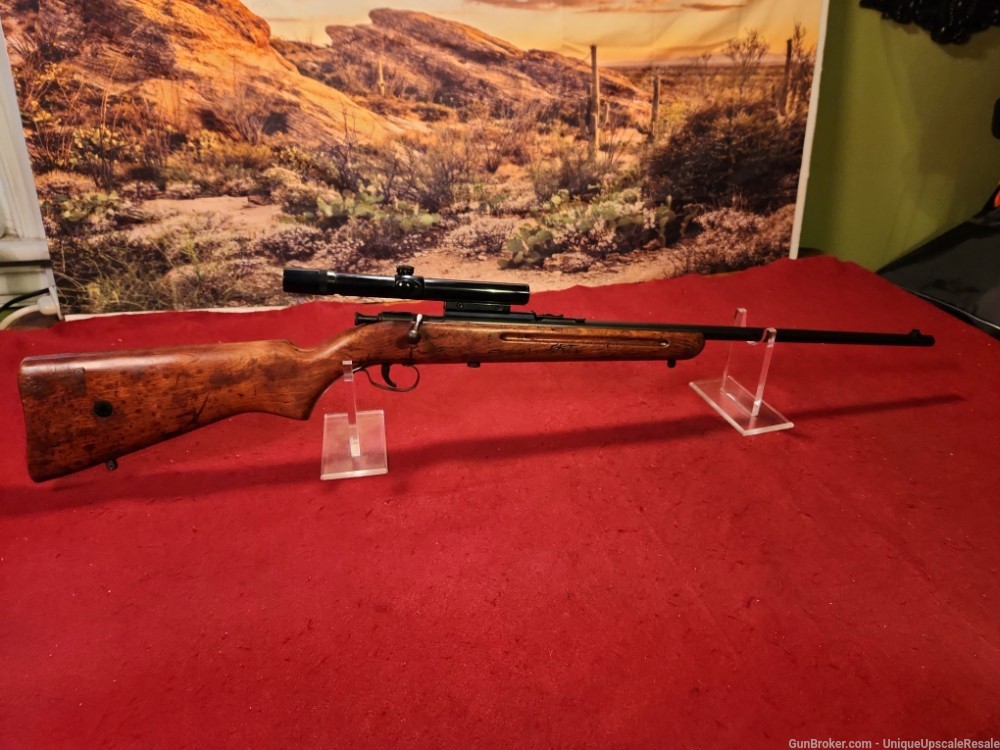 Lithgow Slazenger model 1B single shot .22 LR  Australian rifle-img-0