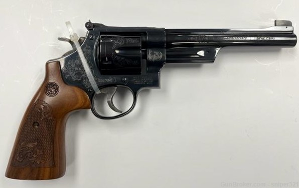 Smith & Wesson 27 75th Anniversary of the 357 Magnum, Engraved in Case-img-1