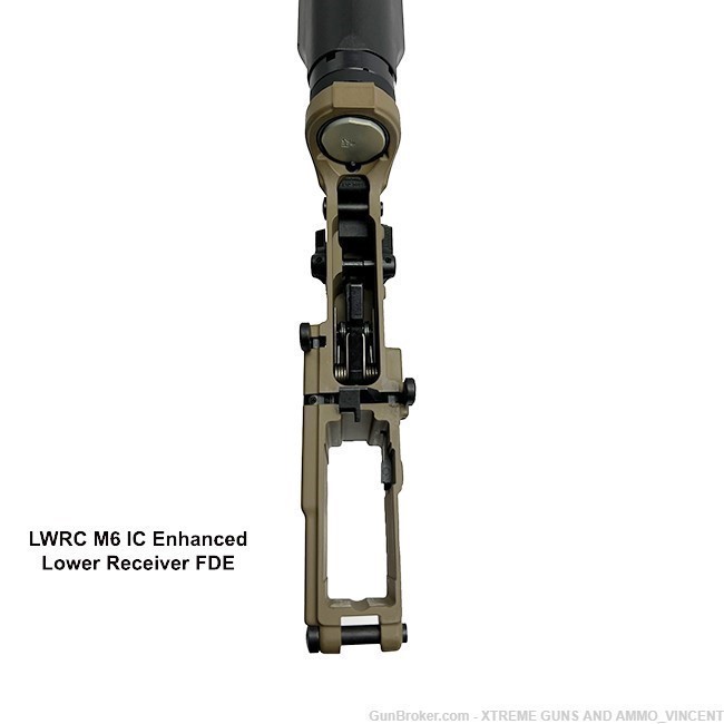 LWRC M6 IC ENHANCED AMBI LOWER RECEIVER FDE W/ GEISSELE SSA-E TRIGGER-img-2
