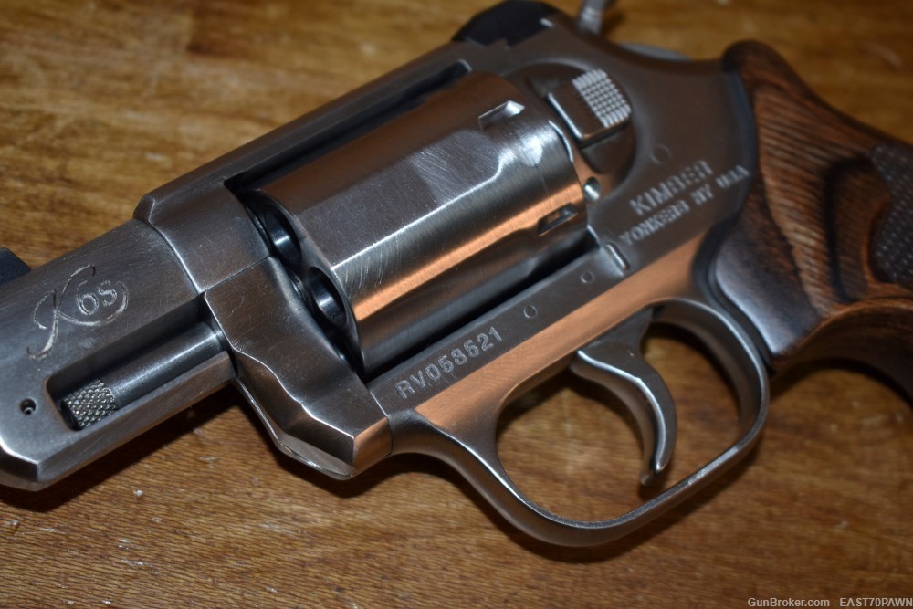 Kimber K6s 2" Stainless .357 Magnum DASA Revolver & 1791 Holster-img-5