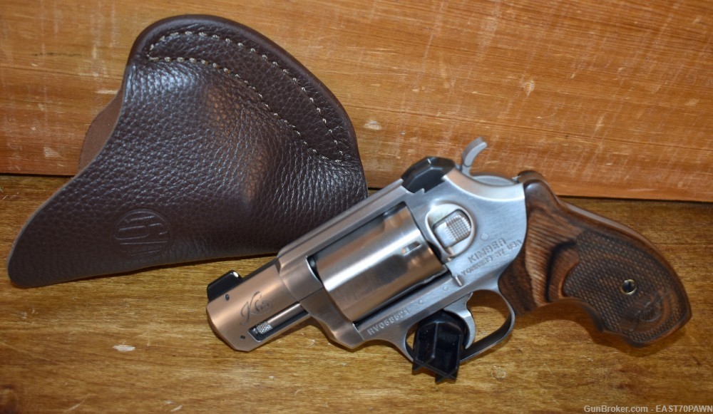 Kimber K6s 2" Stainless .357 Magnum DASA Revolver & 1791 Holster-img-0