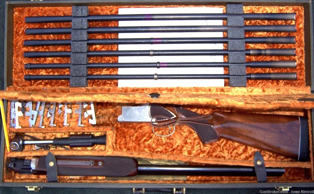 Winchester 101 12 Gauge Pigeon Grade 20-28-410 Purbaugh Tubes O/U Shotgun-img-27