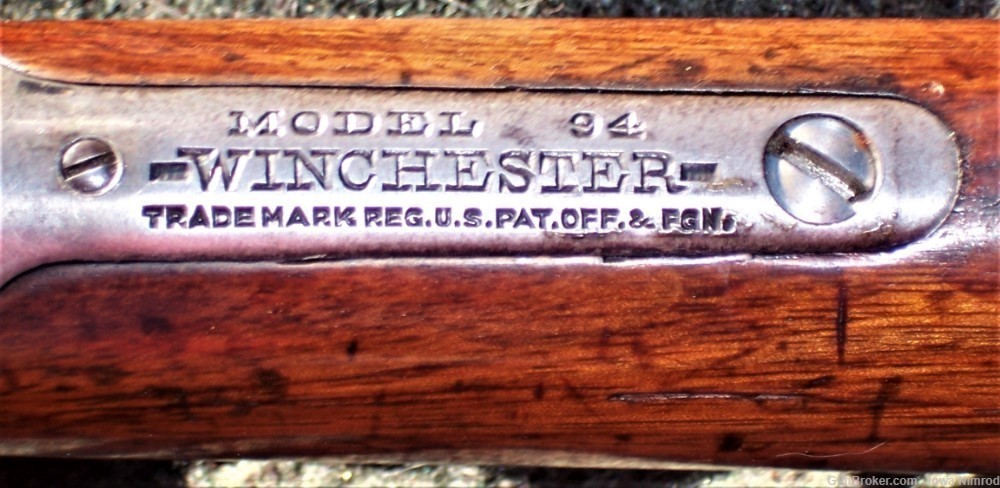 Winchester 94 32 W.S. Carbine 20” Round Barrel 1923 Pre-WWII Lever-Action-img-23