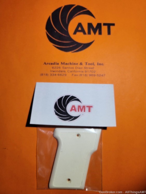 AMT Large Frame Backup factory grips (9mm, 40S&W, 45ACP, 38 Super, 400 CorB-img-0