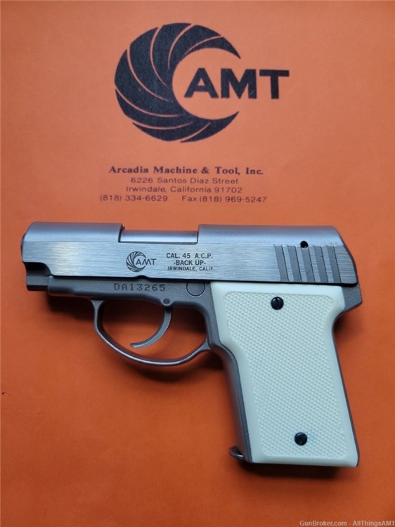 AMT Large Frame Backup factory grips (9mm, 40S&W, 45ACP, 38 Super, 400 CorB-img-3