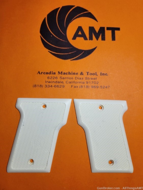 AMT Large Frame Backup factory grips (9mm, 40S&W, 45ACP, 38 Super, 400 CorB-img-1