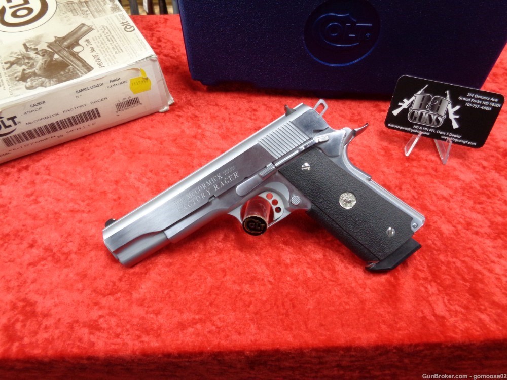 COLT Chip McCormick Factory Racer 1911 45 Auto Limited Edition WE TRADE BUY-img-6