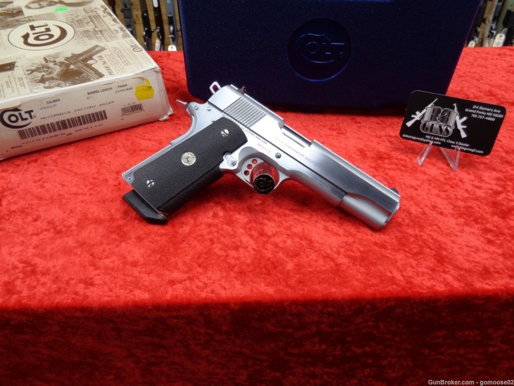 COLT Chip McCormick Factory Racer 1911 45 Auto Limited Edition WE TRADE BUY-img-7