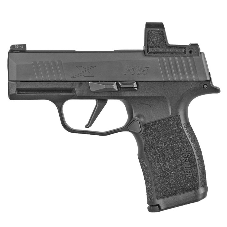 SIG SAUER P365 9mm 3.1in 2x 12rd Mags Nitron Pistol w/ROMEOZero Elite Optic-img-1