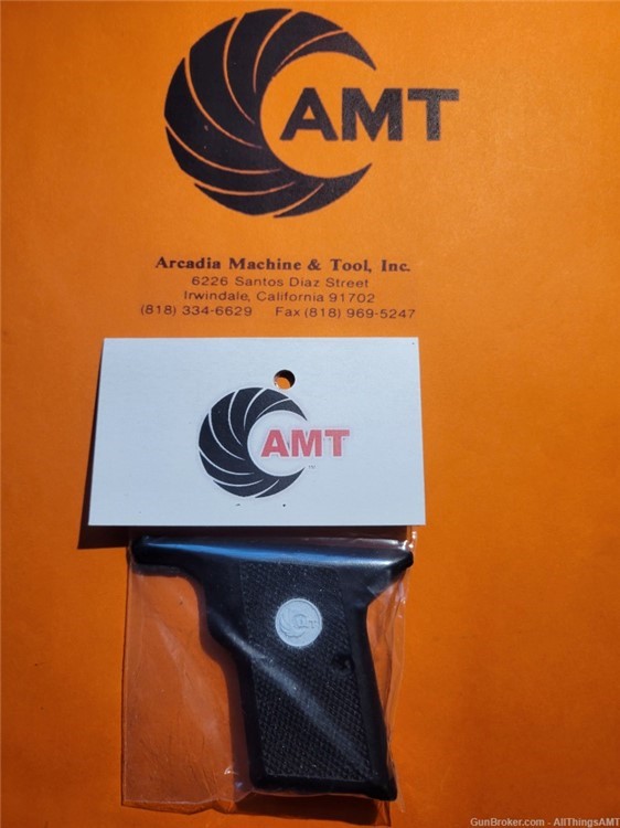 AMT/iAi Small Frame Backup Double Action Only Custom grips (.380ACP, 9mm Ku-img-0