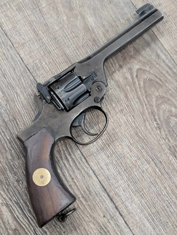 Rare WW2 British No.2 MK1 Enfield Revolver .38 S&W.38 Made 1942 C&R-img-1