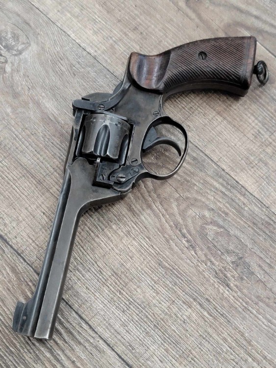 Rare WW2 British No.2 MK1 Enfield Revolver .38 S&W.38 Made 1942 C&R-img-0