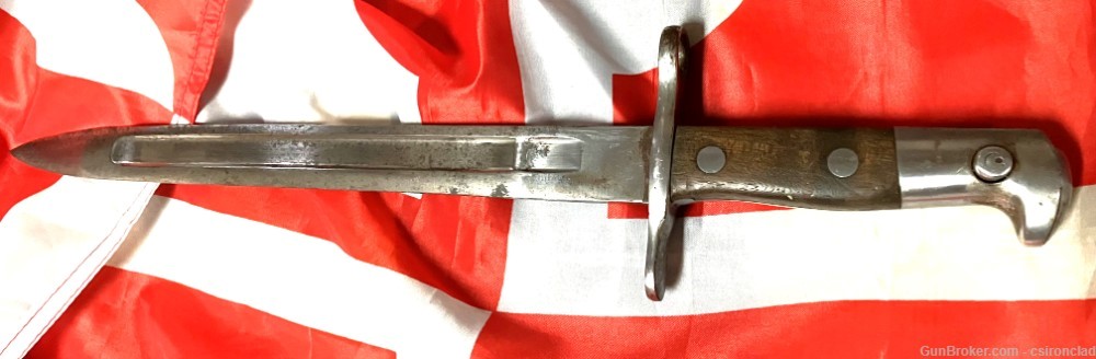 Swiss Bayonet, model of 1918 made by Waffenfabrik Neuhausen-img-6