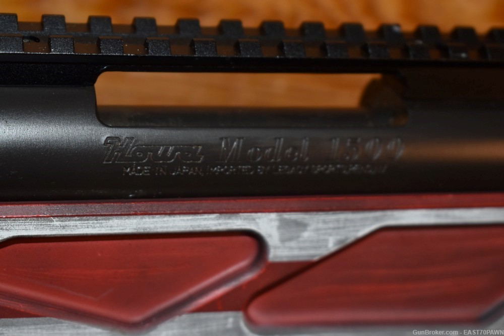 Howa M1500 Precision Chassis USA Flag 6.5 Creedmoor 24" Bolt-Action Rifle-img-14