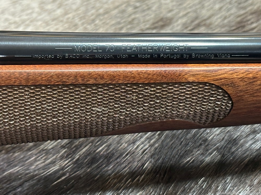 FREE SAFARI, NEW WINCHESTER MODEL 70 FEATHERWEIGHT 243 WINCHESTER 22"-img-8