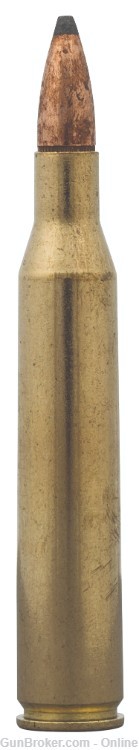 Federal 2506BS Power-Shok 25-06 Rem 117gr Jacketed Soft Point 20rd Brass-img-1