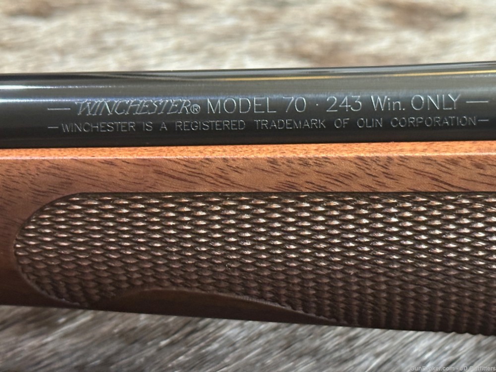 FREE SAFARI, NEW WINCHESTER MODEL 70 FEATHERWEIGHT 243 WINCHESTER 22"-img-13