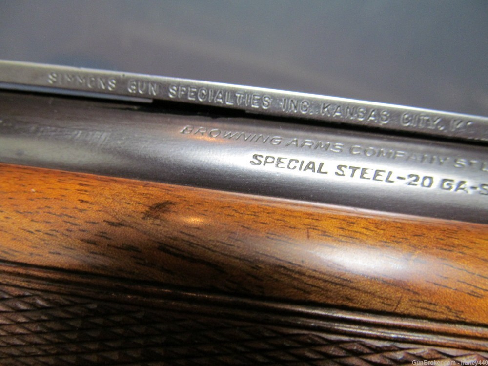 1959 Browning Belgium 20g Superposed - 28" Barrels - Full/Mod Chokes w/Case-img-13