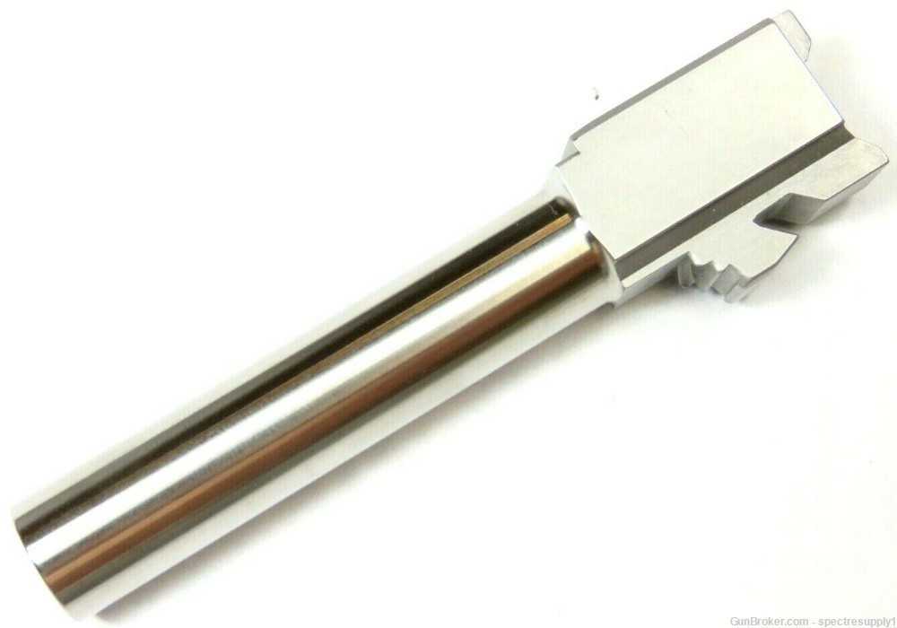 New 9mm Stainless Stock Length Barrel for Glock 19 Gen 1-5 G19 4.016"-img-0
