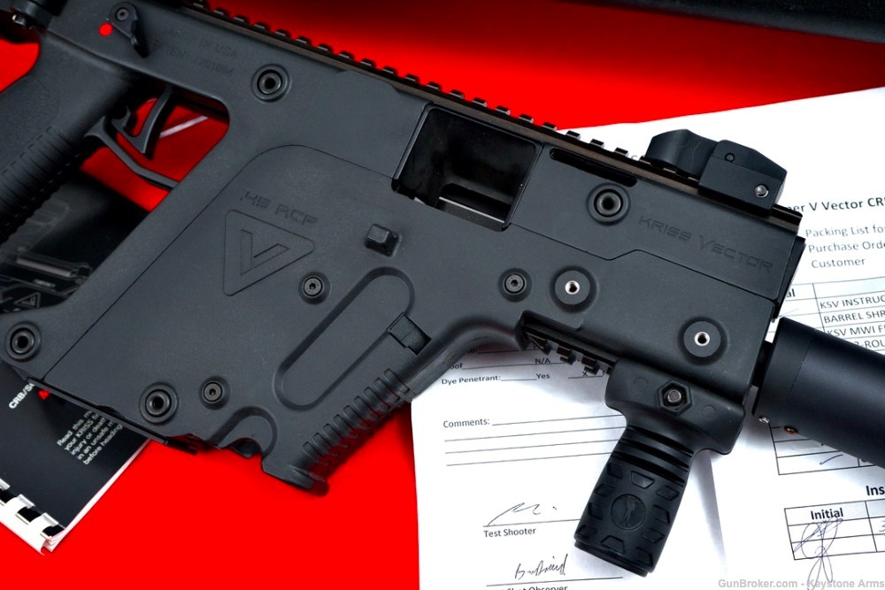 Awesome Kriss Vector Super V CRB .45 ACP Rifle w/ Original Case As New-img-10