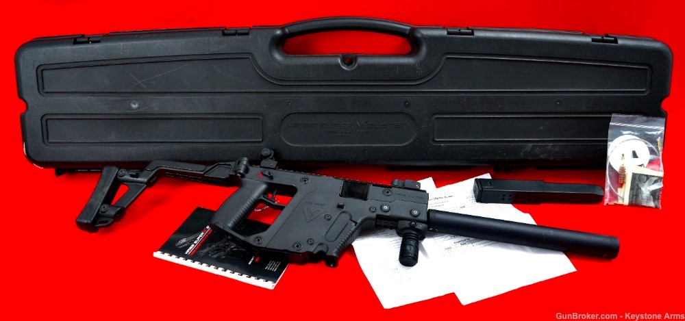 Awesome Kriss Vector Super V CRB .45 ACP Rifle w/ Original Case As New-img-7