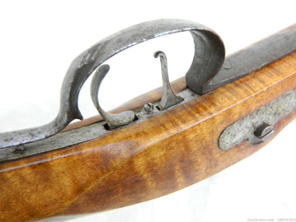 Contemporary Kentucky Tennessee squirrel flintlock rifle .54 cal -img-24