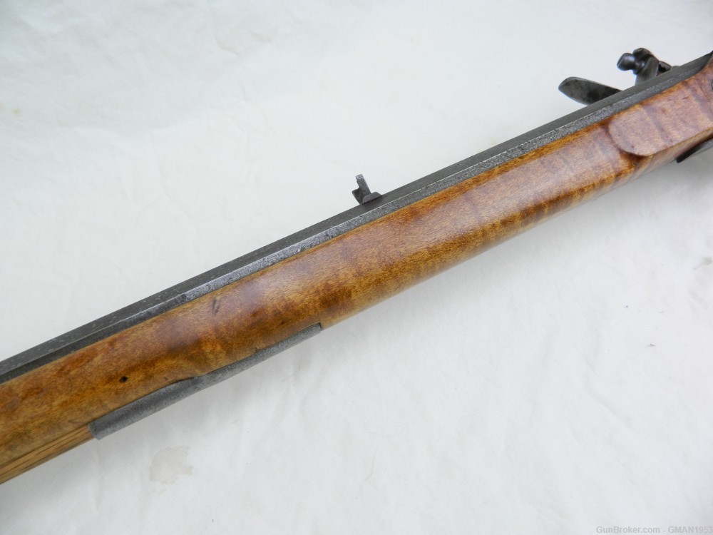 Contemporary Kentucky Tennessee squirrel flintlock rifle .54 cal -img-4