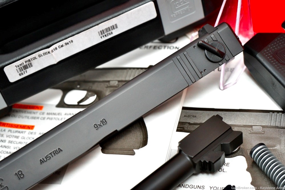 Ultra Rare & BADASS Glock 18 G18 Fully Automatic Parts Kit & B&T G18 Barrel-img-4