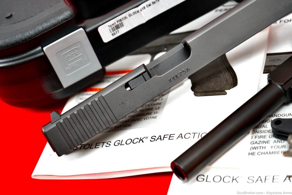 Ultra Rare & BADASS Glock 18 G18 Fully Automatic Parts Kit & B&T G18 Barrel-img-5