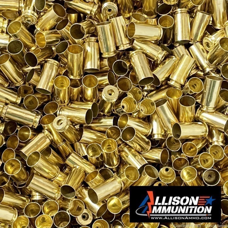 100 + 40 S&W Fully Processed Brass Casings-img-2